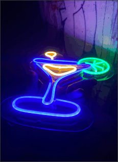 barware neon sign