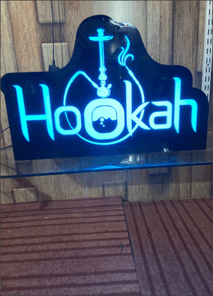 customise led prop for hookah setup