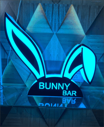 customise bunny barware prop