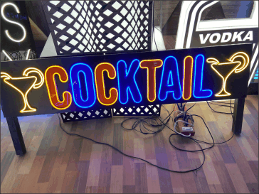 customise ACP sheet neon sign board