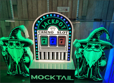 buy led mocktail display