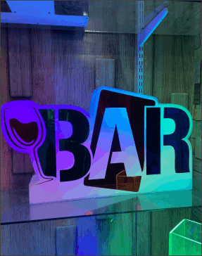 customise multi colour bar