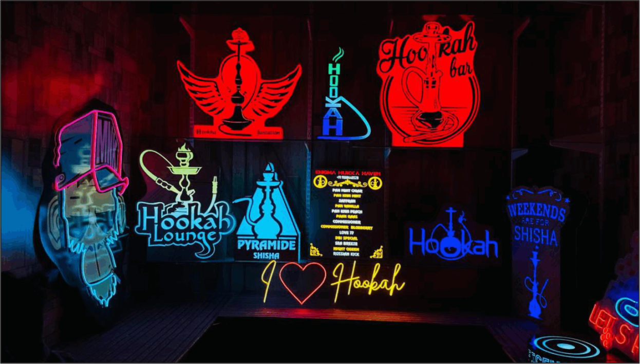 customise full setup for hookah display