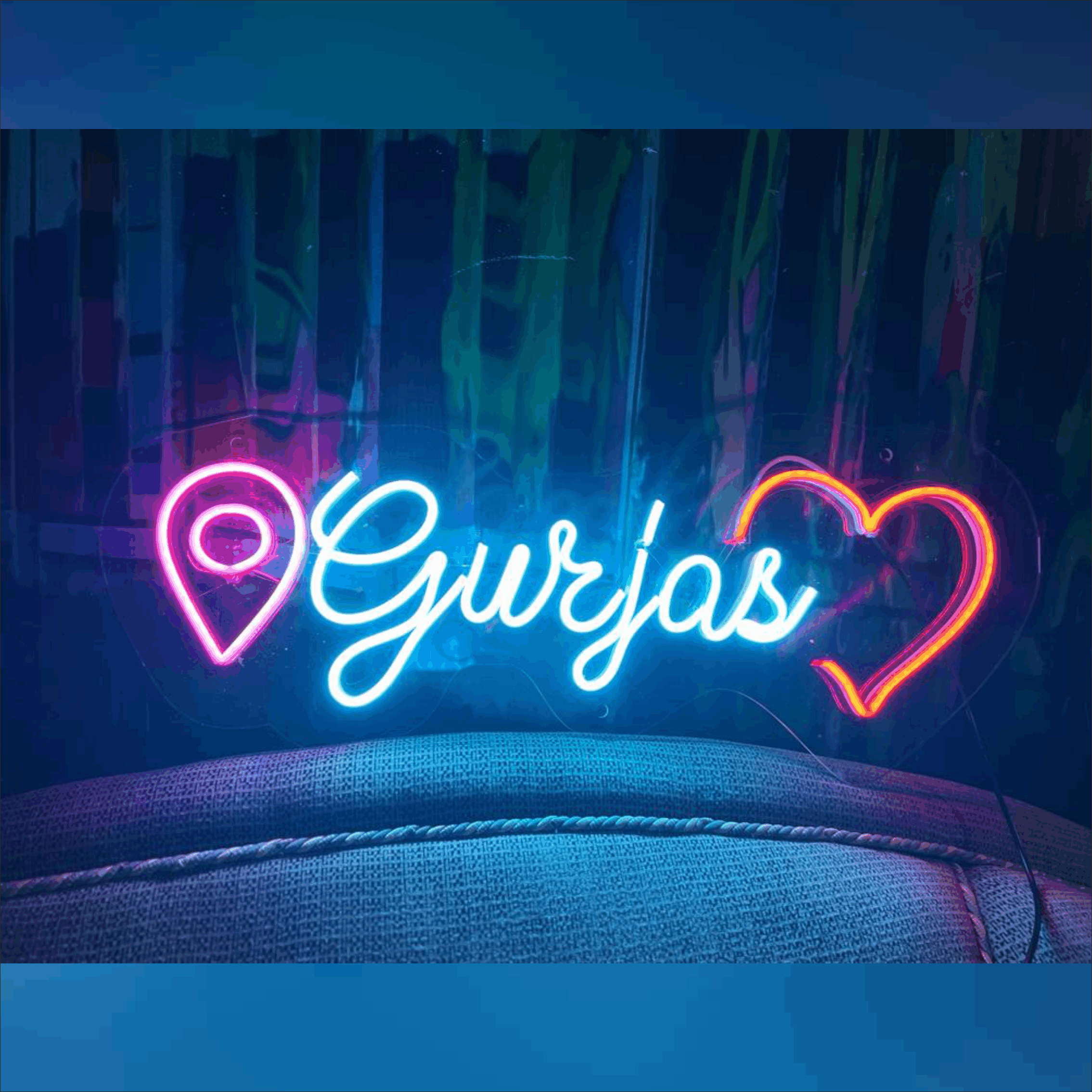 Gurjaz Name Neon Sign Custom