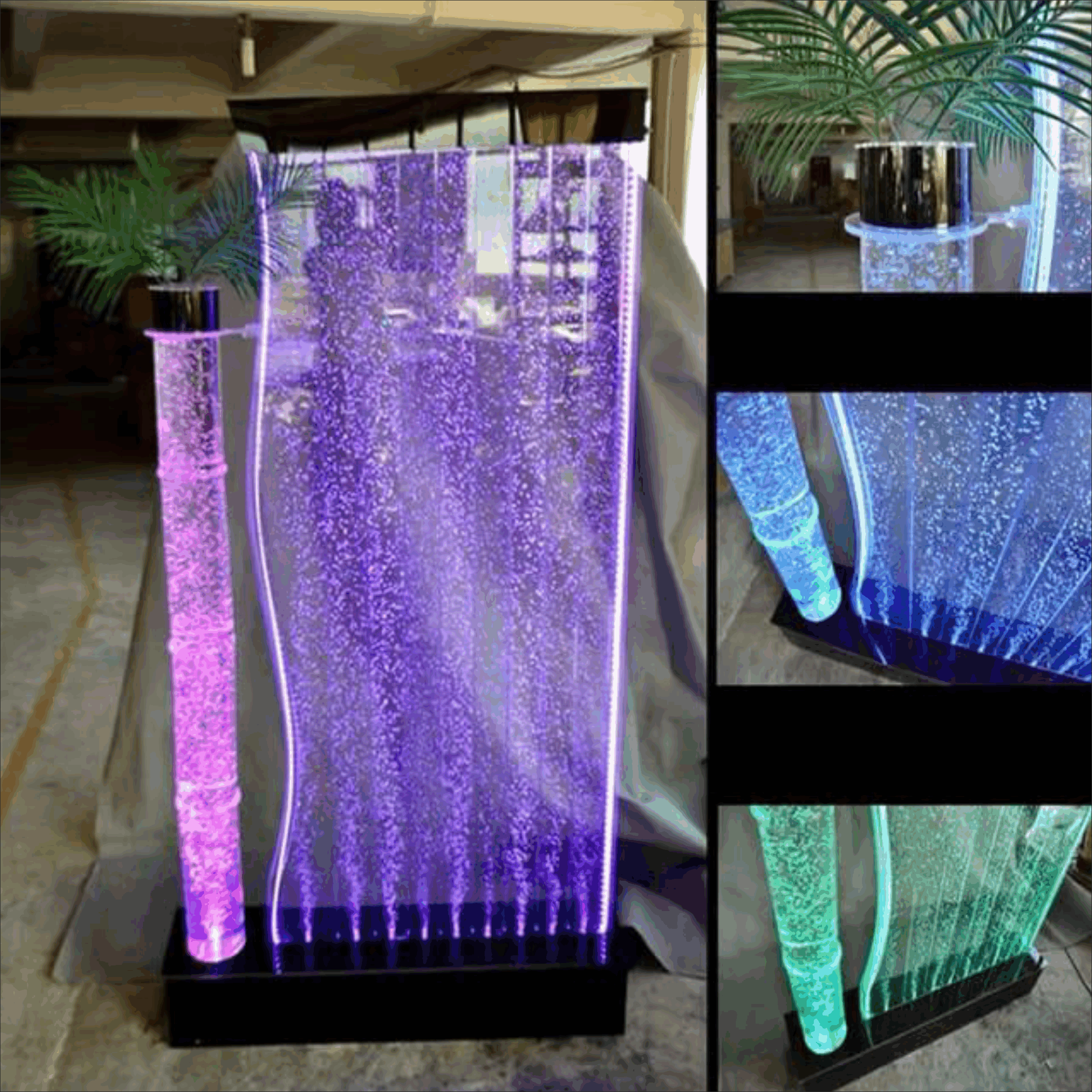 water bubble led wall