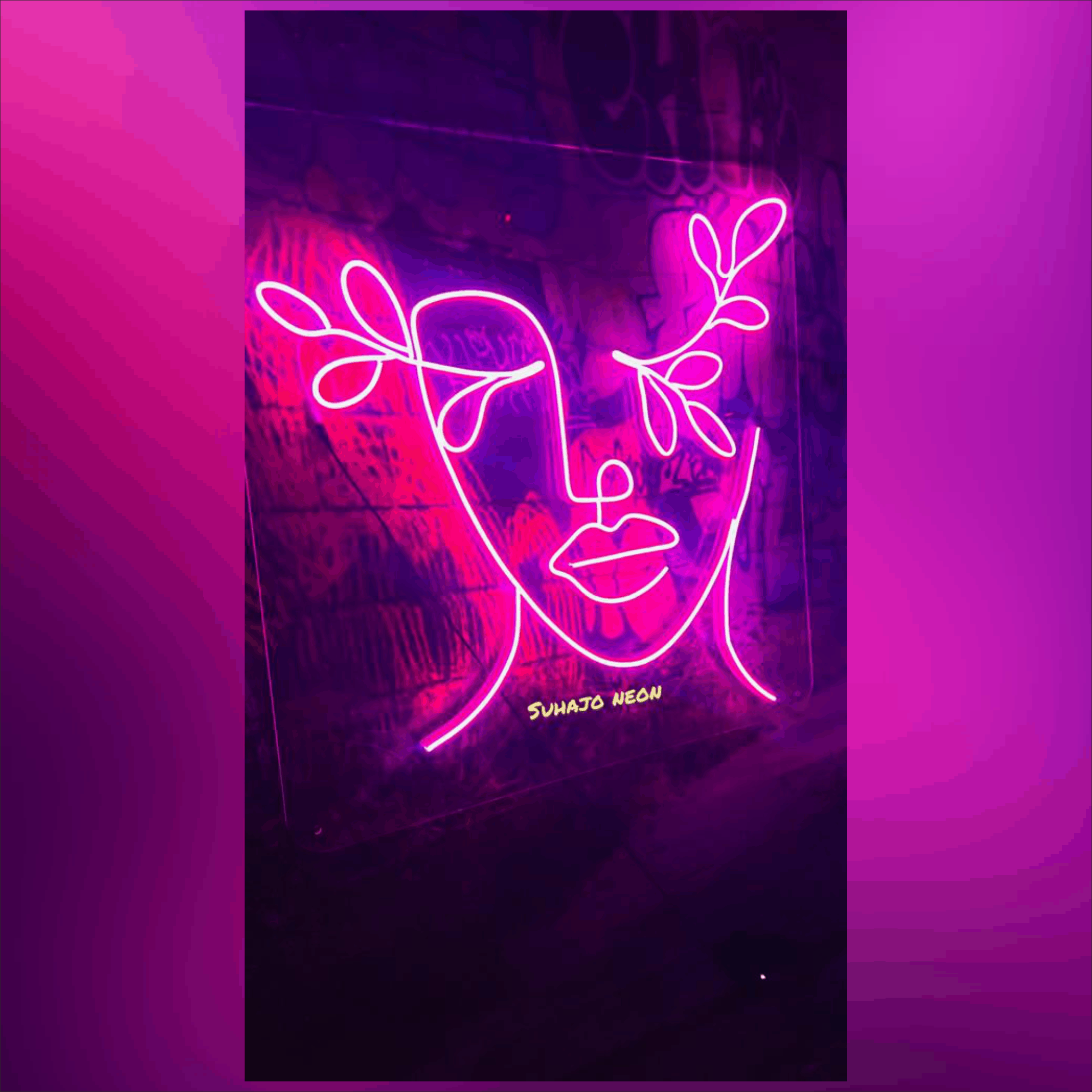 Neon signs for beauty shop